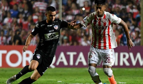 Junior visitó a Unión en la Copa Sudamericana