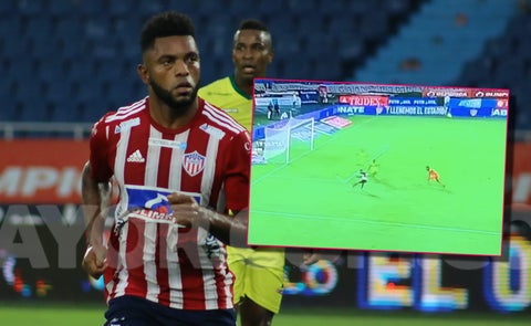 Junior vs Bucaramanga; error de Borja, Liga Betplay 2022