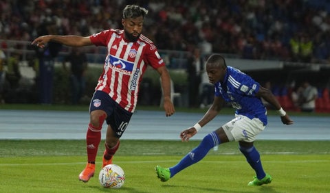 Junior vs Millonarios, liga Betplay