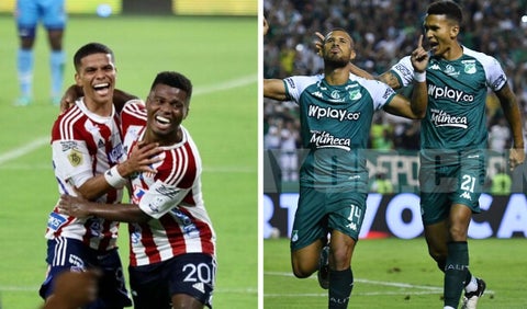 Junior Deportivo Cali, tabla del descenso Liga Betplay