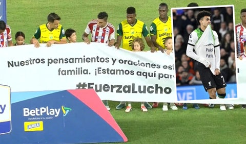 Mensaje de Junior a Luis Díaz