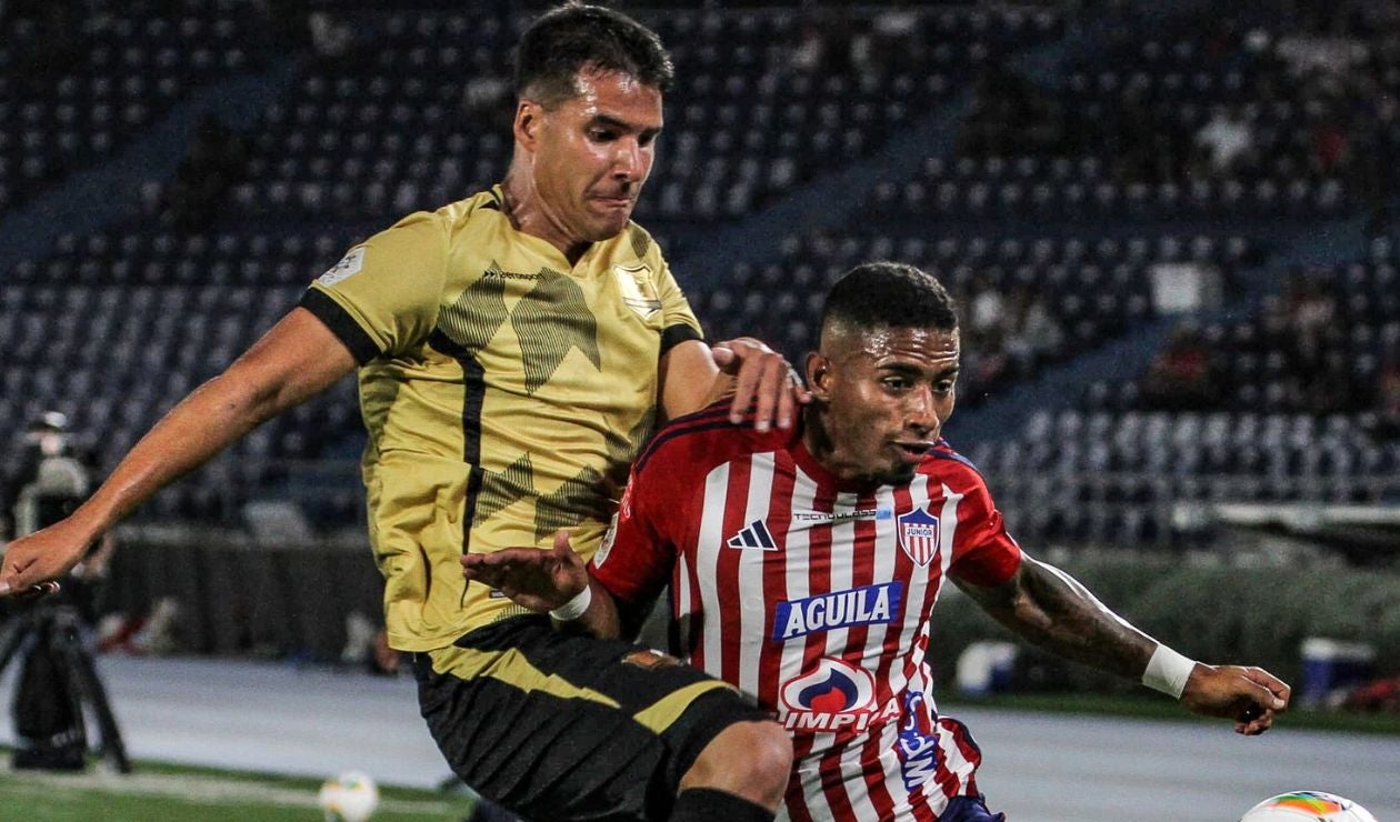 Junior rescató en punto sobre la hora ante Águilas en Barranquilla