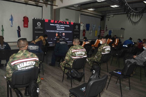 Homenaje Liga Española en Bogotá