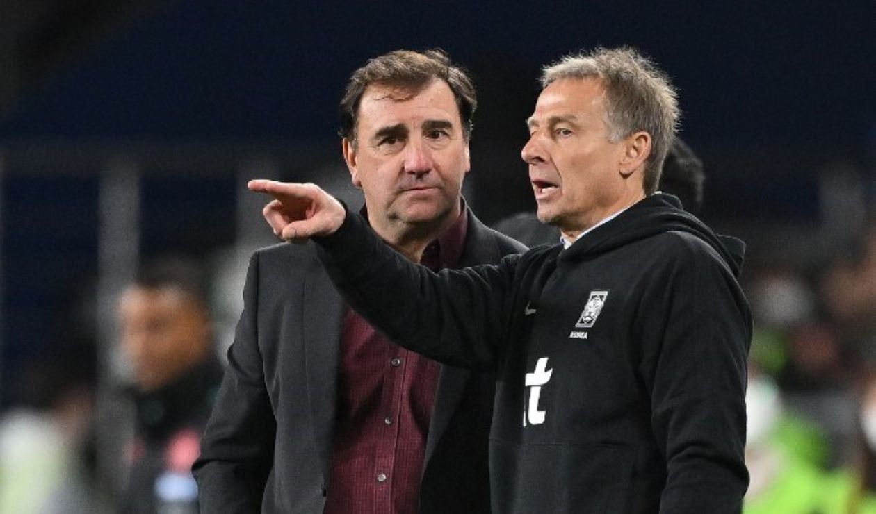 Jurgen Klinsmann y Néstor Lorenzo