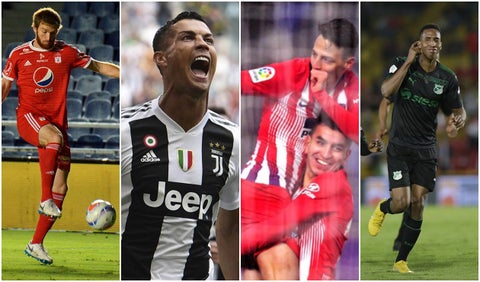 América, Juventus, Atlético y Cali