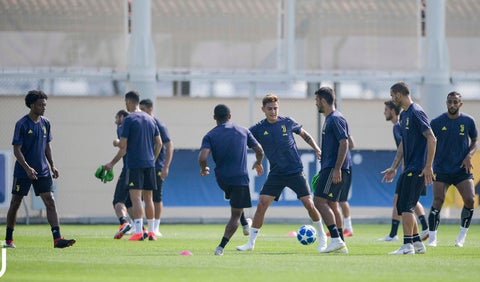 Entrenamiento de Juventus