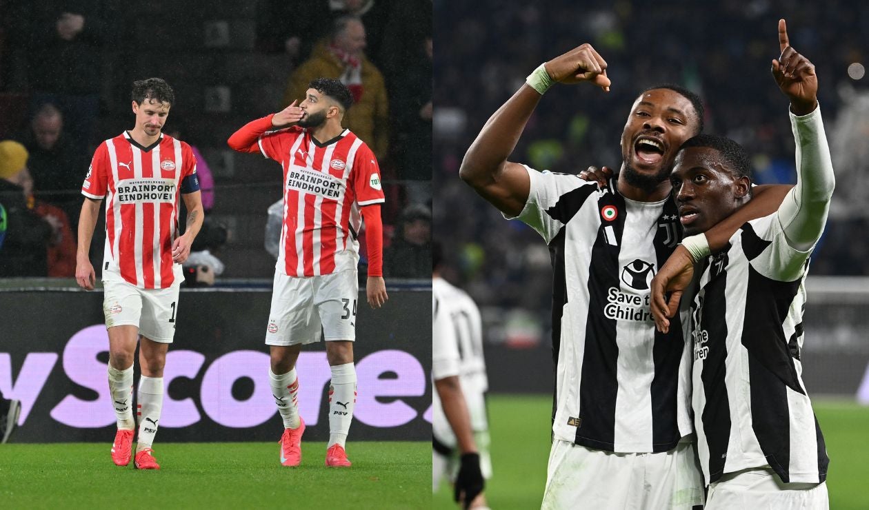 A qué hora y cómo VER EN VIVO Juventus vs PSV este 11 de febrero