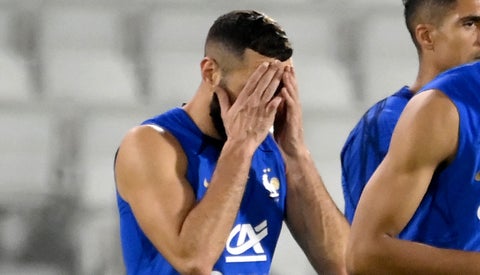 Karim Benzema se pierde el Mundial de Qatar 2022 por lesión