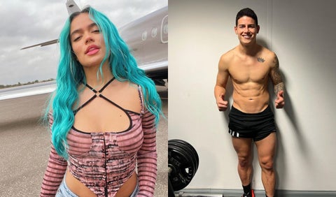 Karol G, James Rodríguez