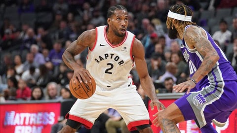 Kawhi Leonard, jugador de los Toronto Raptors