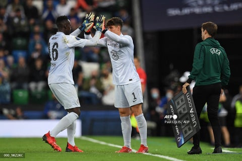 Kepa Arrizabalaga por Édouard Mendy