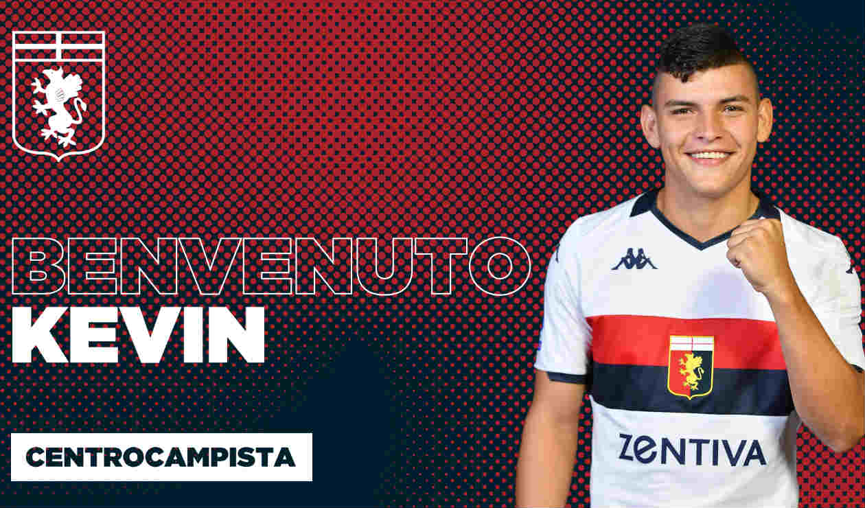 Kevin Agudelo, delantero colombiano del Genoa