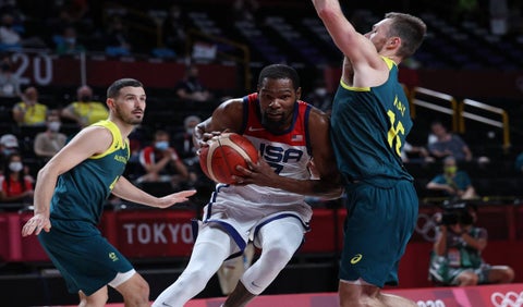 Kevin Durant, figura de Estados Unidos
