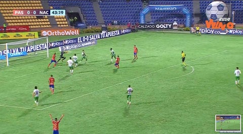 Kevin Mier salvó a Nacional ante Pasto, Liga Betplay