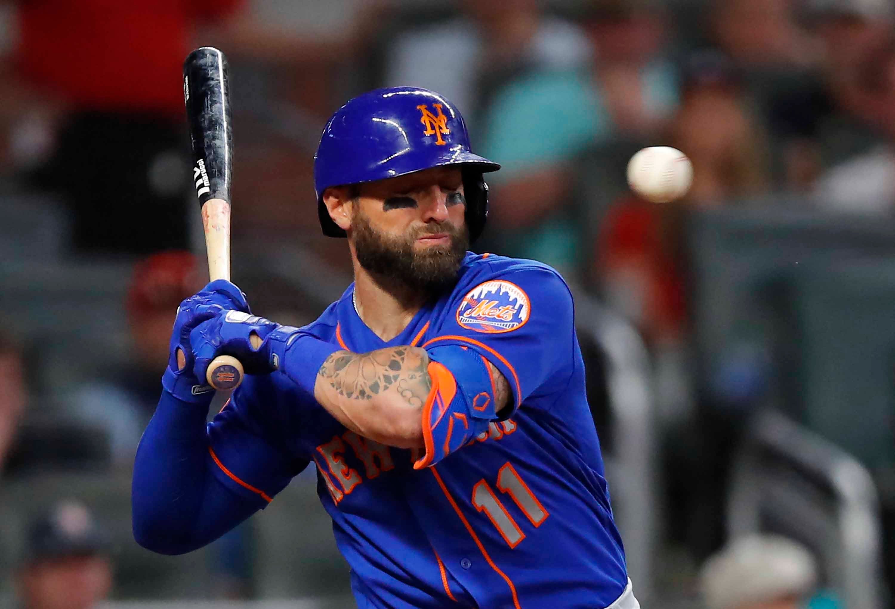 Kevin Pillar, beisbolista golpeado con la bola