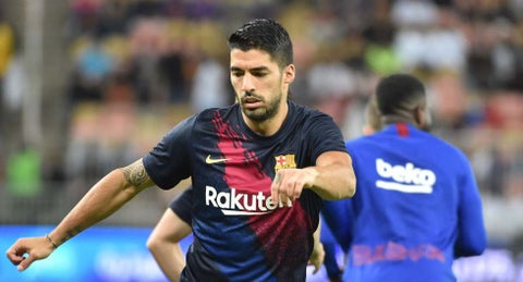 Luis Suárez, delantero del Barcelona