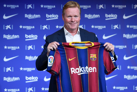 Ronald Koeman, nuevo técnico del Barcelona