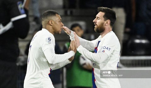Kylian Mbappé Lionel Messi - París Saint-Germain