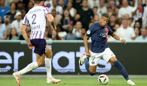 Kylian Mbappé - Toulouse vs PSG, Ligue 1 2023, fecha 2