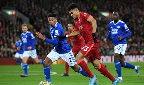 Luis Díaz en Liverpool 2022