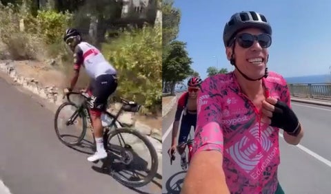 La broma de Rigo para Fernando Gaviria