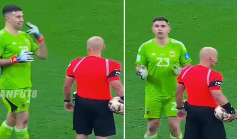 La 'cargada' del 'Dibu' Martínez que nadie vio en la final del mundo