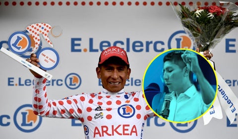 La defensa a favor de Nairo con el mejor estilo de Shakira