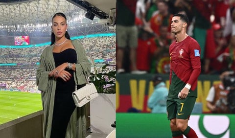 La defensa de Georgina para Cristiano tras su suplencia ante Suiza