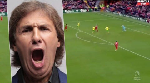 La narración del Bambino Pons con el gol de Luis Díaz