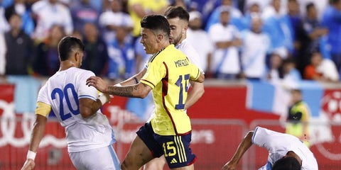 La Selección Colombia goleó a Guatemala en el debut de Néstor Lorenzo