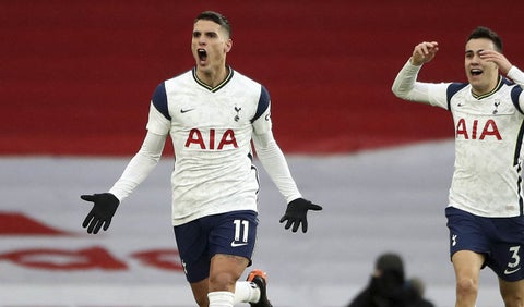 Erik Lamela, jugador del Tottenham