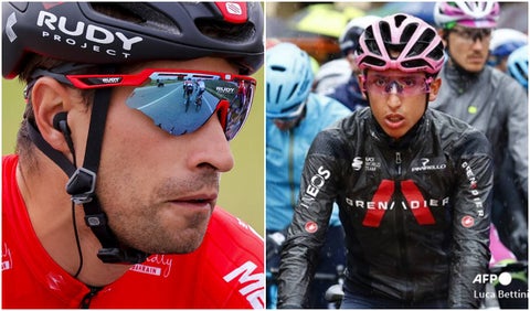 Mikel Landa y Egan Bernal