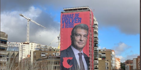 Valla política de Johan Laporta