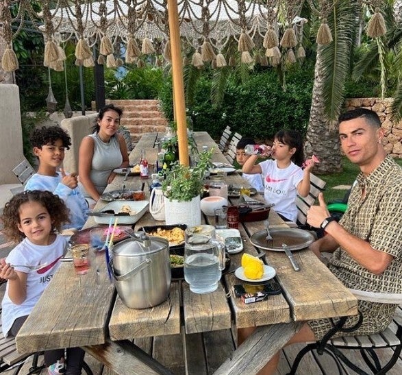 Vacaciones de Cristiano Ronaldo