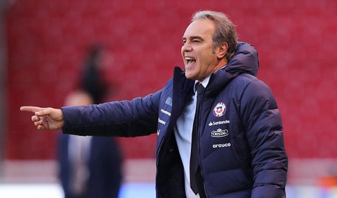 Martín Lasarte. técnico de Chile