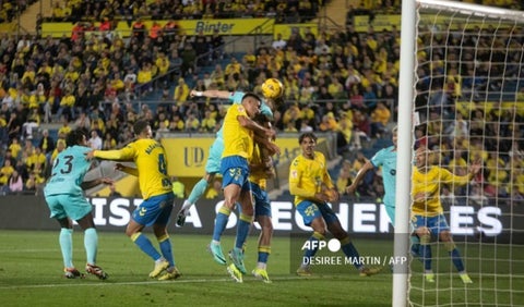 Las Palmas vs Barcelona por la fecha 19 de la Liga de España
