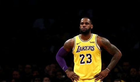LeBron James, de Los Angeles Laker