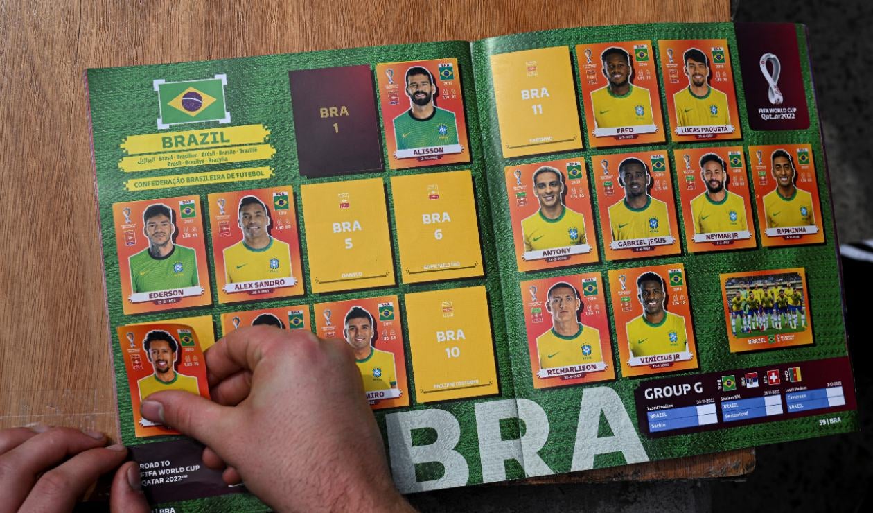 Álbum Panini 2022, mundial Qatar