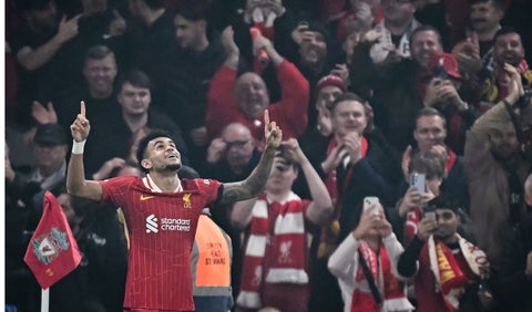 Luis Díaz en Champions