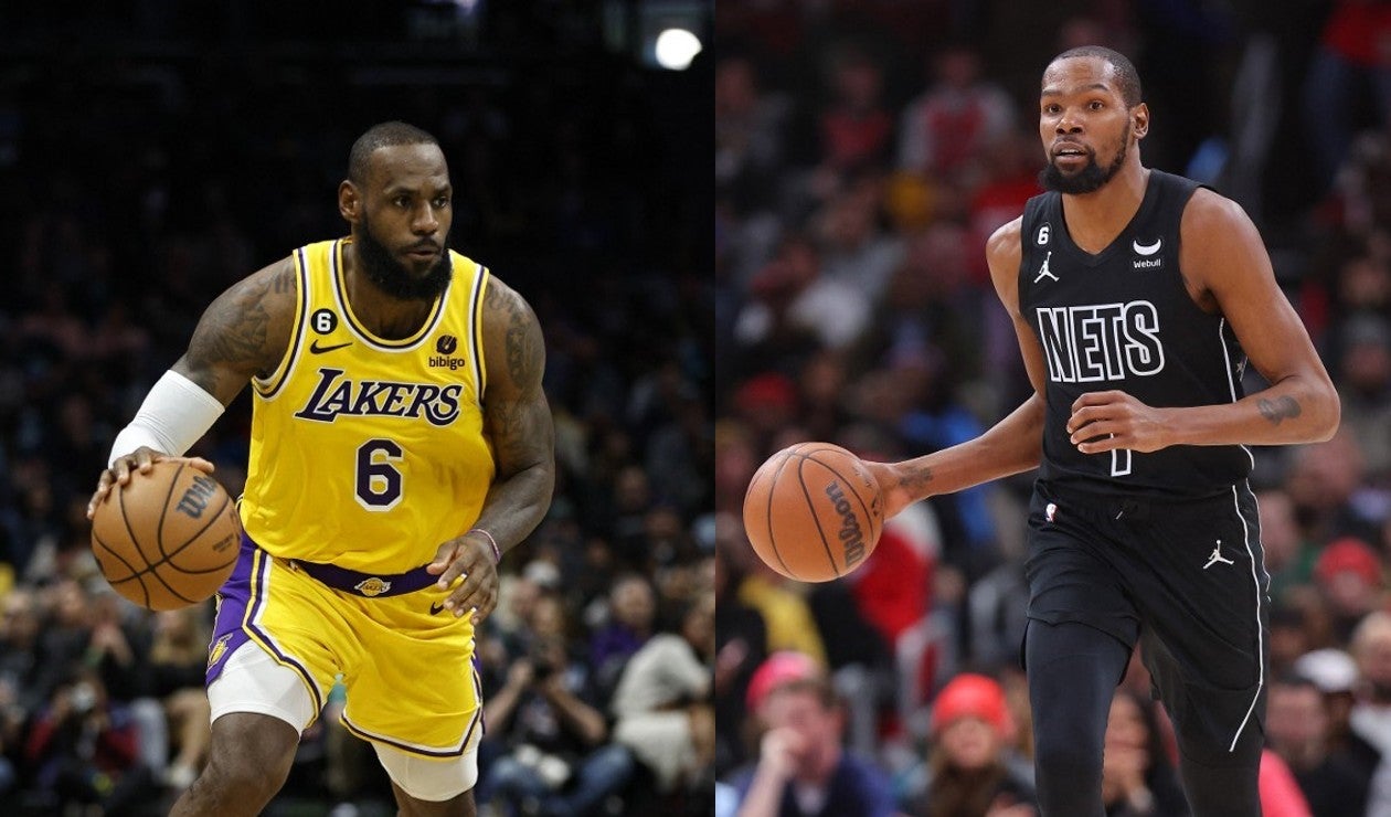 LeBron James y Kevin Durant