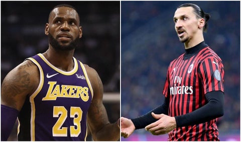 LeBron James e Ibrahimovic