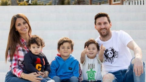 Familia de Lionel Messi