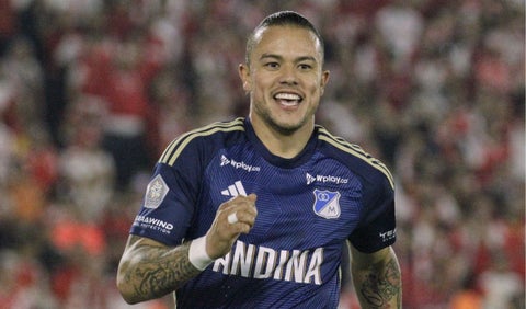 Leonardo Castro con Millonarios