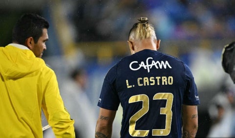 Leonardo Castro con Millonarios