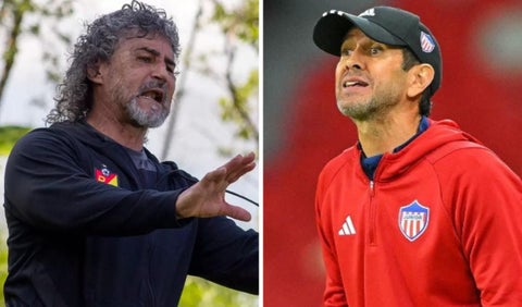 Leonel Álvarez y Arturo Reyes