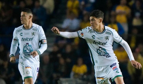 León empató ante América y sigue líder de la Liga MX: James hizo gol