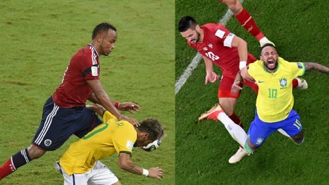 Lesión de Neymar en Qatar 2022