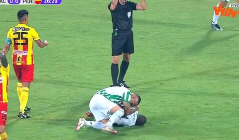 Lesión de Baldomero Perlaza