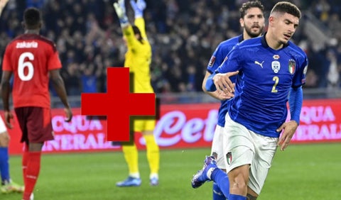 Selección de Italia pierde dos figuras para la Eurocopa por lesión