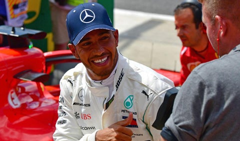 Lewis Hamilton, piloto de Mercedes